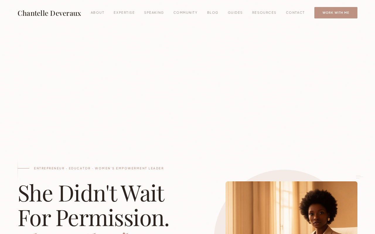 Homepage of the Professional Entrepreneur Website — Personal Brand & Business website built by Graytech Studio